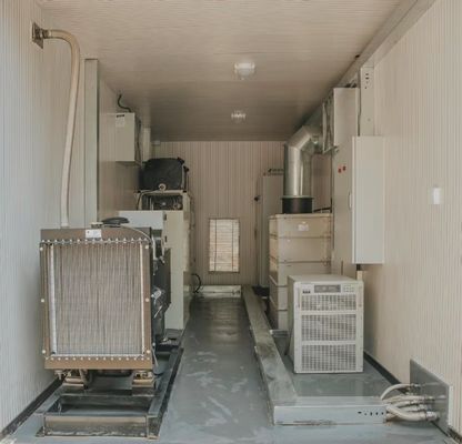 Wymuszony układ chłodzenia, stanowisko testowe dynamometru AC