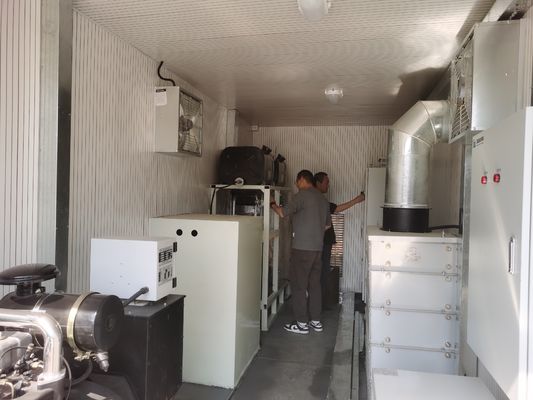 Wymuszony układ chłodzenia, stanowisko testowe dynamometru AC