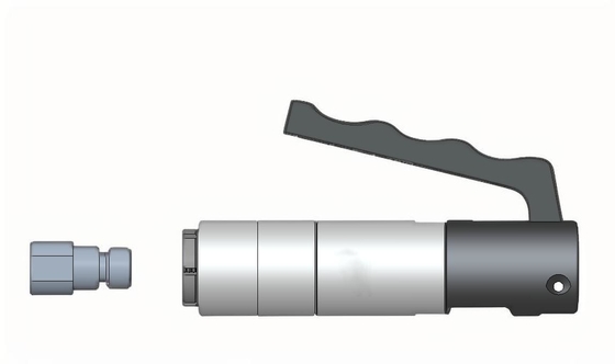 Serii TF210 Przychylne przędzane ze stali nierdzewnej i stopów aluminium Pressing Handle Typ Quick Connect Kupel