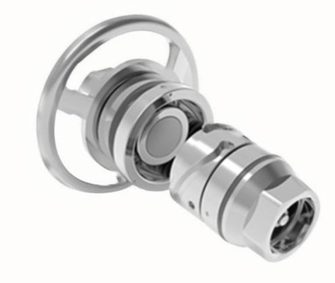 Trwały łącznik płynny z stali nierdzewnej, stopów aluminium lub mosiądzu TFC z trzema rowkami