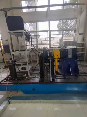 System stanowiska badawczego dynamometru silnika UAV SSCG132-3000/10000 o mocy 132 kW