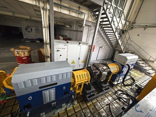 SSCD500-1500/3800 500kW 3183 Nm Typ przenoszenia Dynamometer System próby