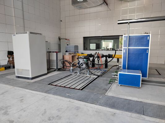 System stanowiska badawczego do testowania dynamometrycznego przekładni samochodów osobowych SSCG160-3000/10000 o mocy 160kW
