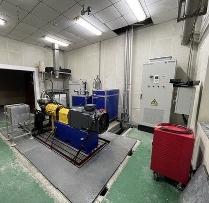 Hamownia silnika wysokoprężnego 45kW, 3600 obr./min, dokładność 0,05% pełnej skali