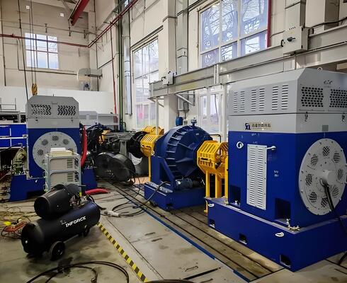 SSCD400-1800-4000 System próby elektrycznego dynamometru osi pojazdu