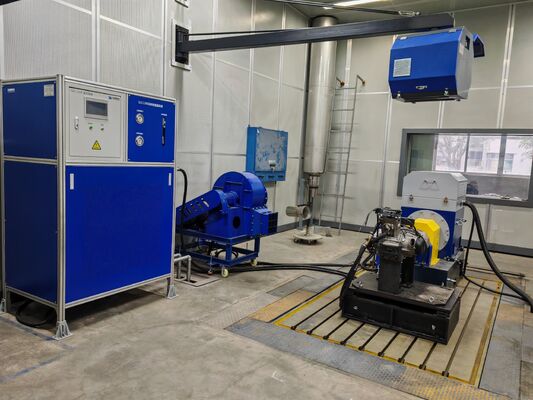 System stanowiska do testowania dynamometrycznego silników bezzałogowych statków powietrznych SSCG30-3000/10000 o mocy 30kW, o wysokiej precyzji, małych i średnich